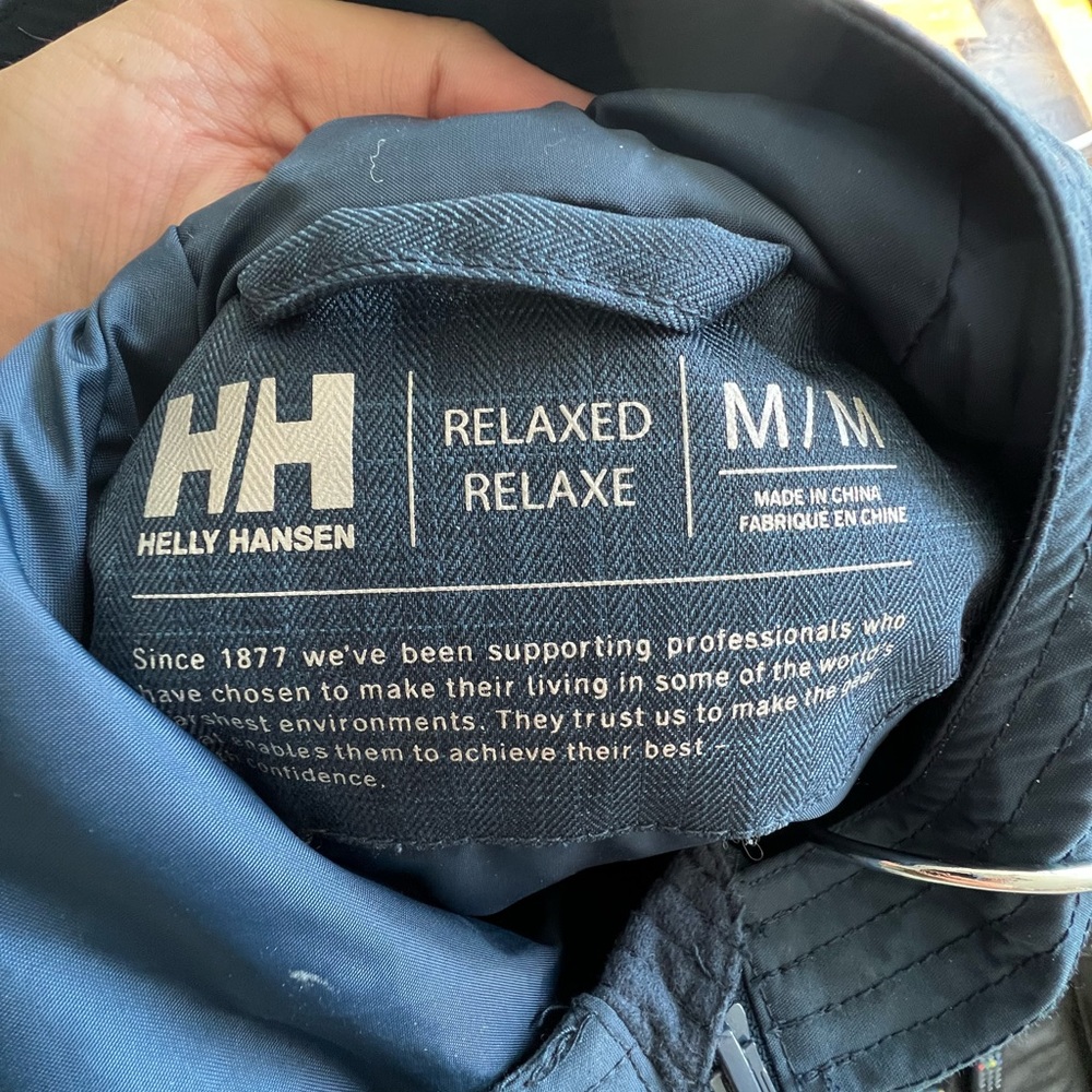 Helly Hansen Navy Ski Jacket Mens Medium (Brand New) - Picture 3 of 7